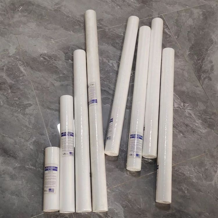 10寸聚丙烯PP棉过滤芯供应 家用净水器前置过滤配件熔喷滤芯更换