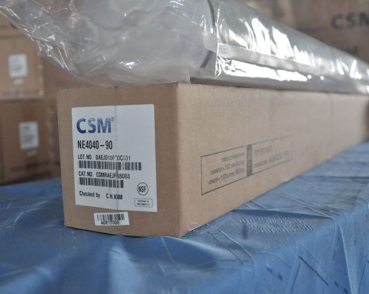 供应进口纳滤膜NE4040-90 纯水设备净水机高脱除率CSM世韩ro膜