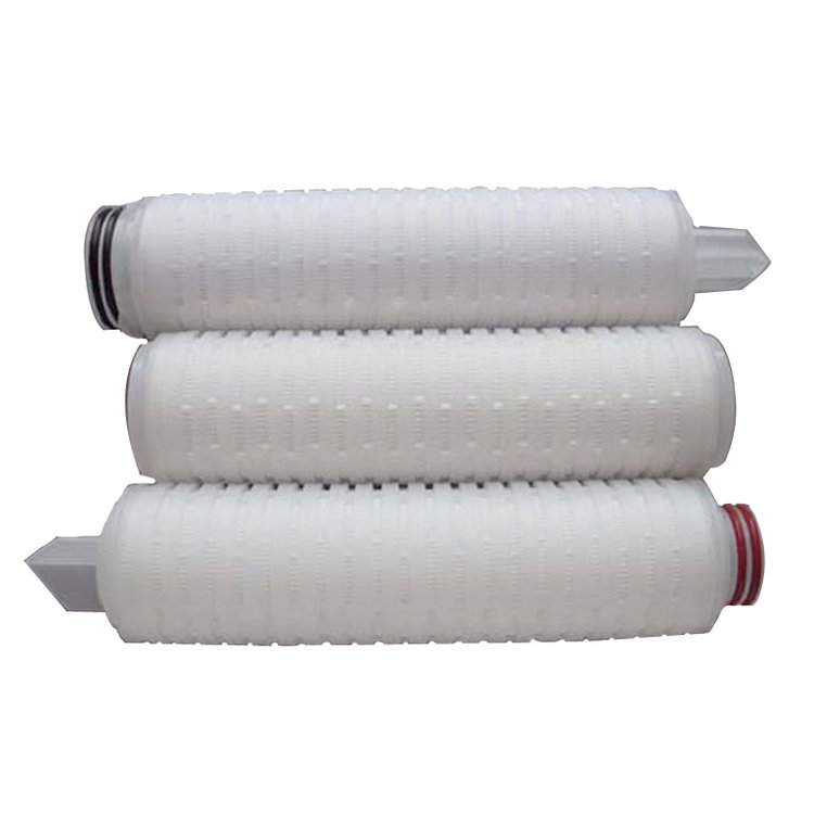 厂家供应10寸微孔折叠滤芯低压锅炉给水净水机大流量精密过滤芯