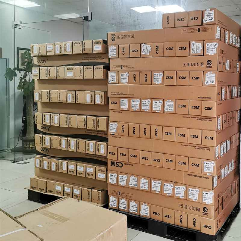 世韩4寸滤膜RE4040-SHN 海水淡化处理高脱盐率反渗透ro膜元件