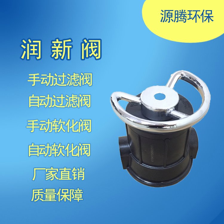 润新控制阀F64A家用电器用水系统净水器阀头水处理手动软化阀