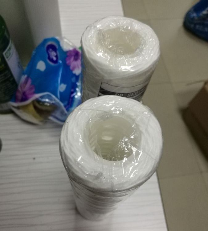 预处理聚丙烯线绕滤芯10寸20寸30寸40寸工业水处理保安过滤器pp棉