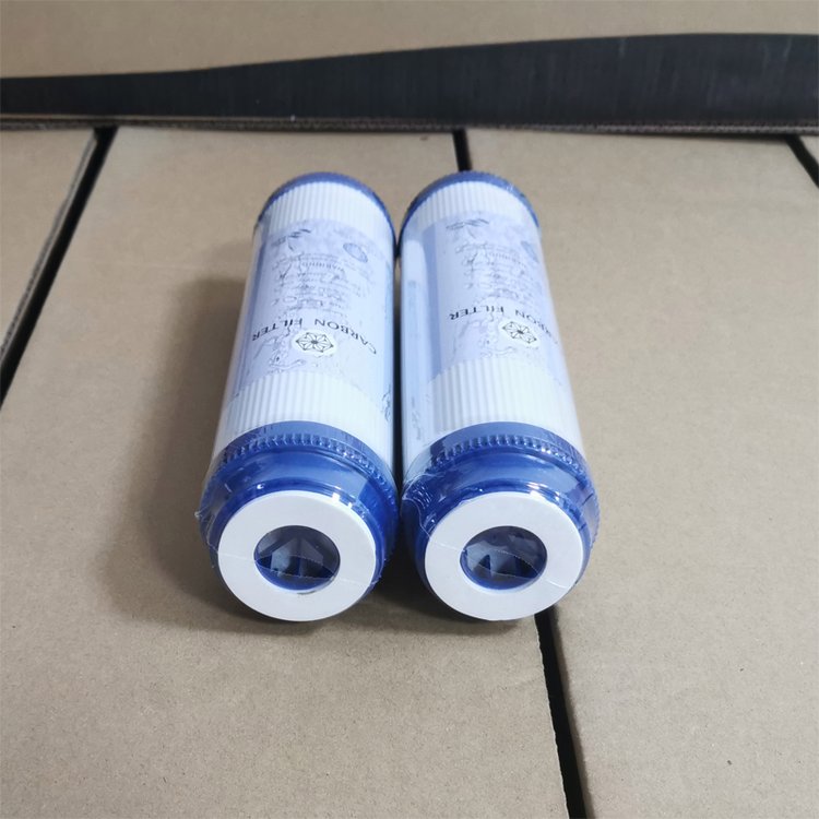 10寸颗粒活性炭滤芯家用前置过滤器配件水处理通用型UDF炭芯