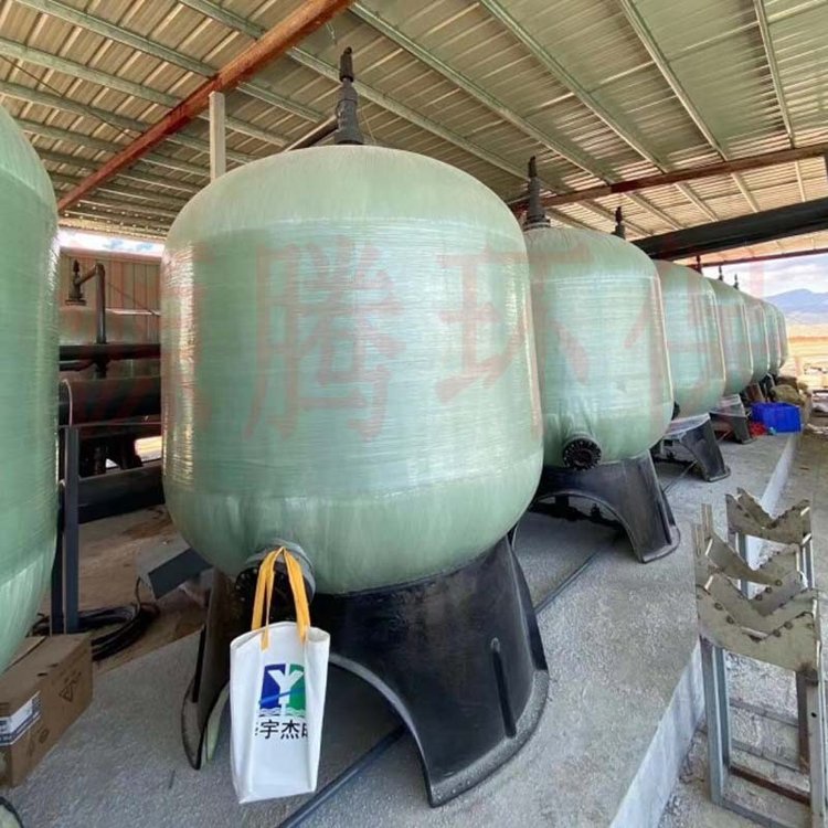 开能华宇玻璃钢罐6094 生活污水处理再利用过滤罐