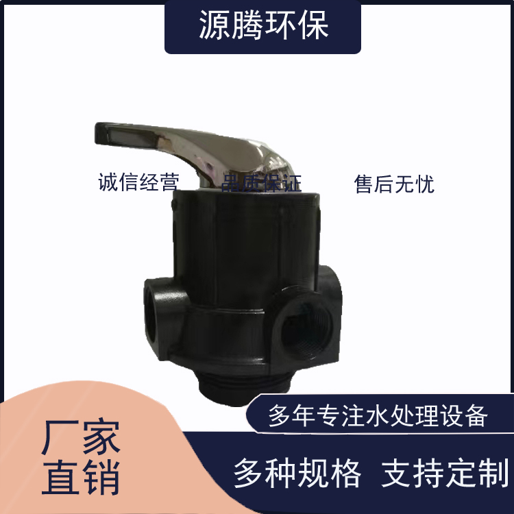 润新手动过滤阀F56E 水处理前置净水器多介质砂碳过滤器阀头51102