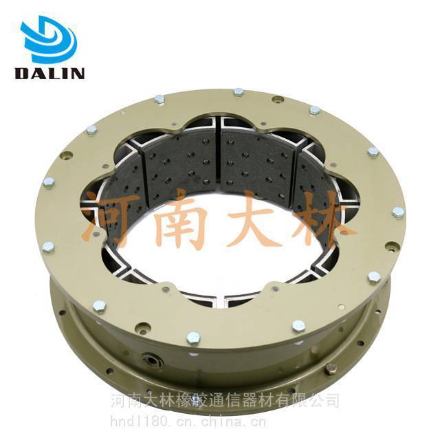 转矩从装置侧板经转矩杆传送到摩擦片11.5VC500矿山船舶离合器