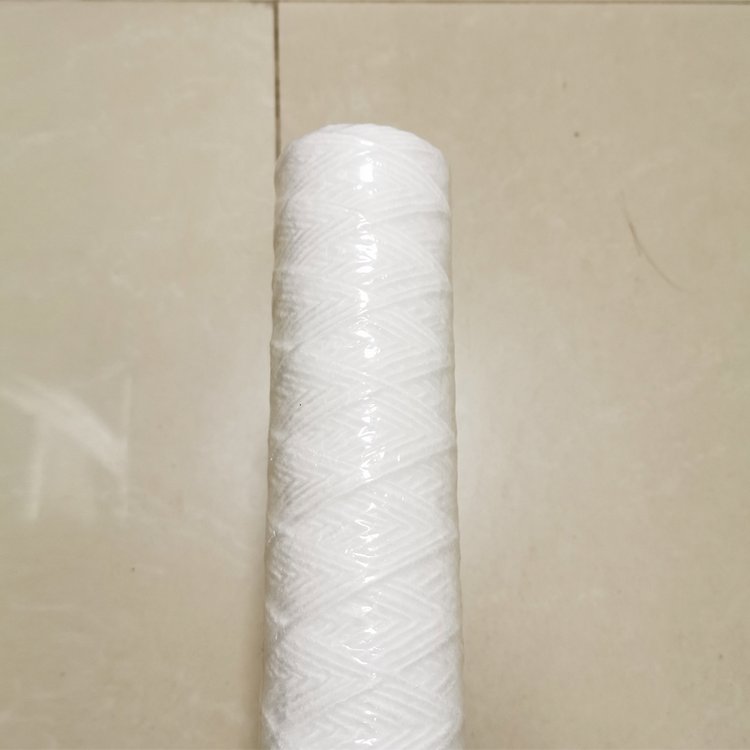 供应脱脂棉芯去除泥沙微粒生活用水净水机过滤芯20寸线绕滤芯