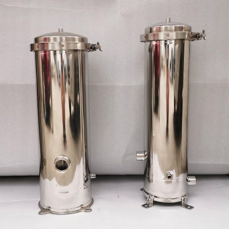 20寸3芯保安过滤器 304不锈钢材质滤芯式净水器 生活用水处理