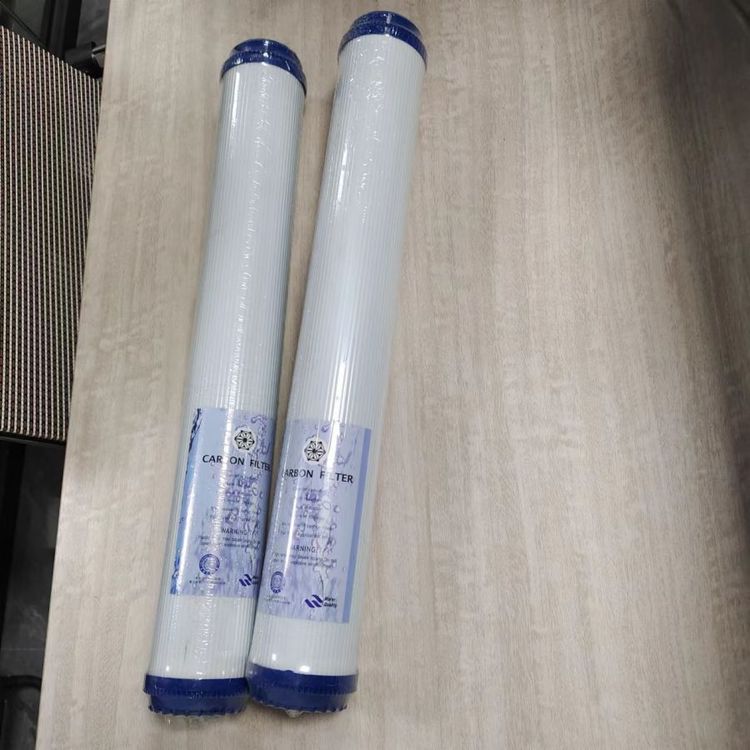 20寸平口颗粒活性炭滤芯供应自来水过滤处理净水配件UDF炭芯