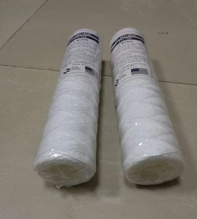 井水地下水过滤泥沙杂质悬浮物处理精密过滤器适配10寸线绕滤芯