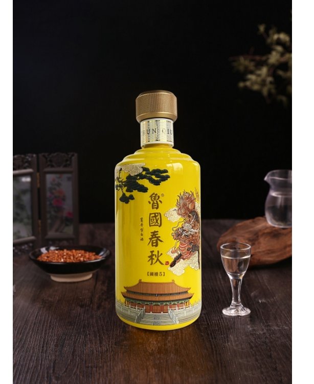 鲁国春秋 小瓶整箱养生酒 清香型 白酒贴牌定制 500ml*6瓶整箱装