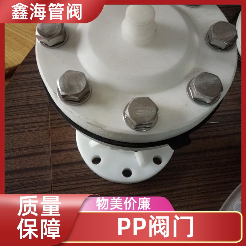 化工业管道阀 PP阀门 耐腐蚀耐酸 尺寸可以定制 鑫海