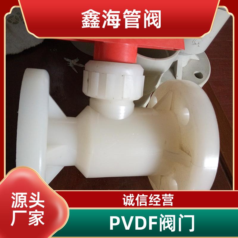 鑫海 PVDF截止阀 化工防腐塑胶阀门 可以定做尺寸 厂家现货
