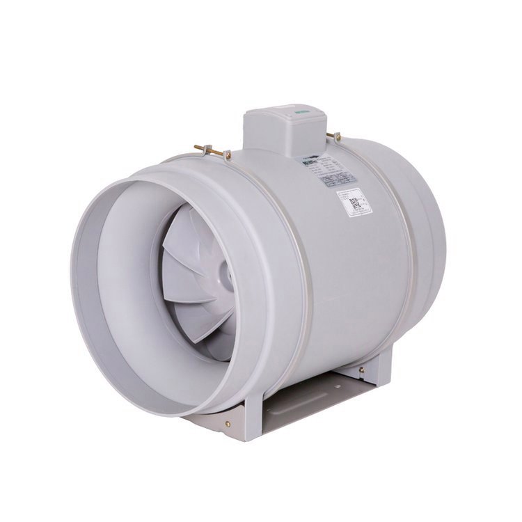 绿岛风白色离心式管道机 额定电压110V 频率50Hz 通风换气设备