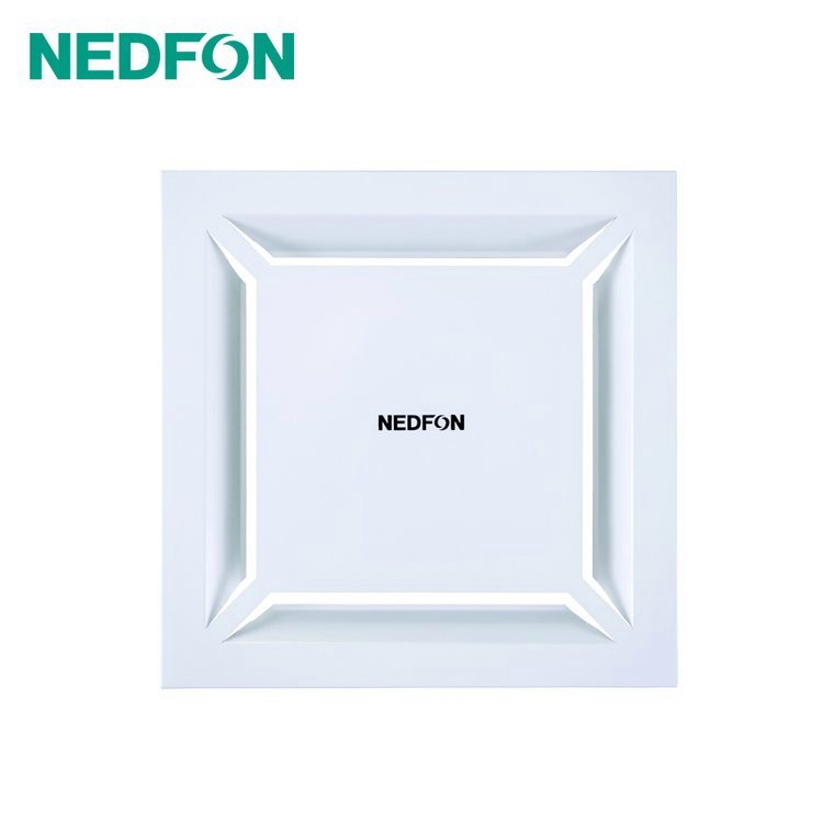 绿岛风集成吊顶换气扇 30*30嵌入式厨房抽风机 卫生间轻音排风扇