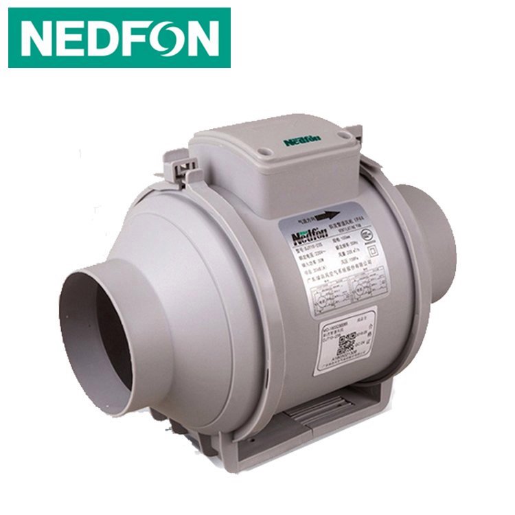 绿岛风斜流管道风机 DJT10-13S 圆筒型斜流风机