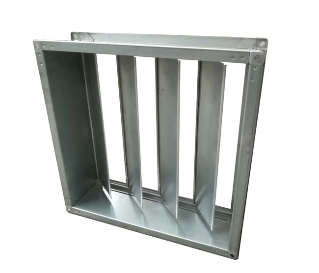 风管止回阀 电动调节 开关灵敏 安装便捷 不锈钢材质 绿岛风