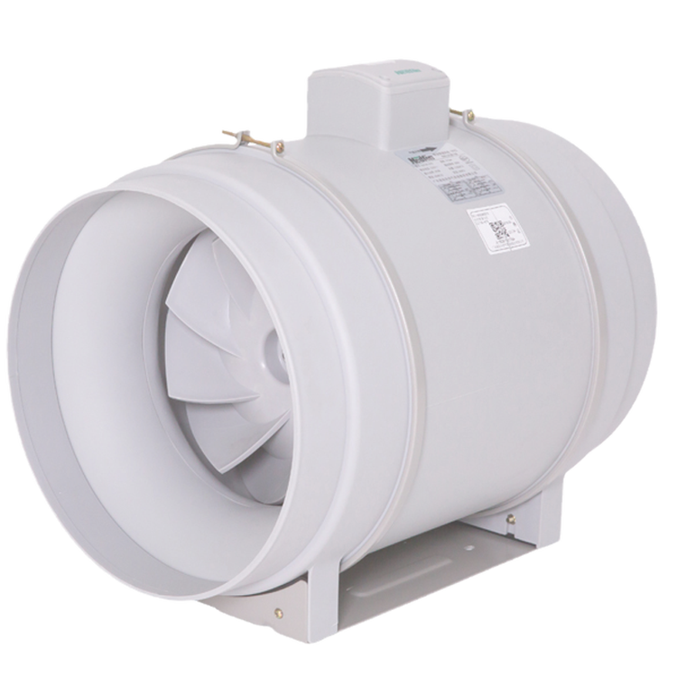 绿岛风管道风机 管道抽风机 强力静音换气扇排风扇 厨房用大功率