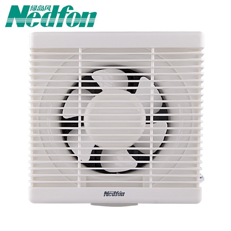 绿岛风排气扇 卫生间10寸排风扇 厨房百叶墙壁窗式换气扇