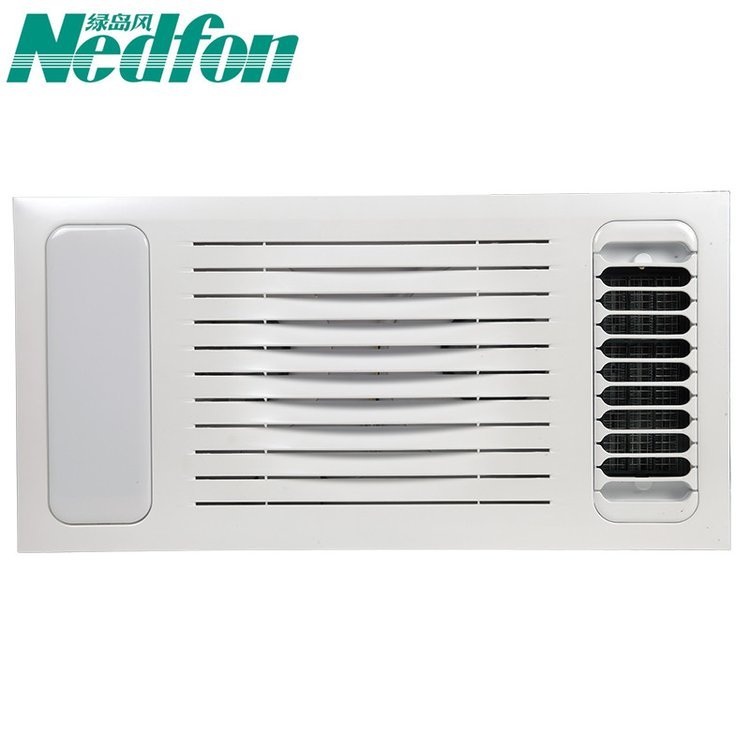 绿岛风吊顶风暖浴霸 卫生间浴室暖风浴霸 带照明换气三合一开关款