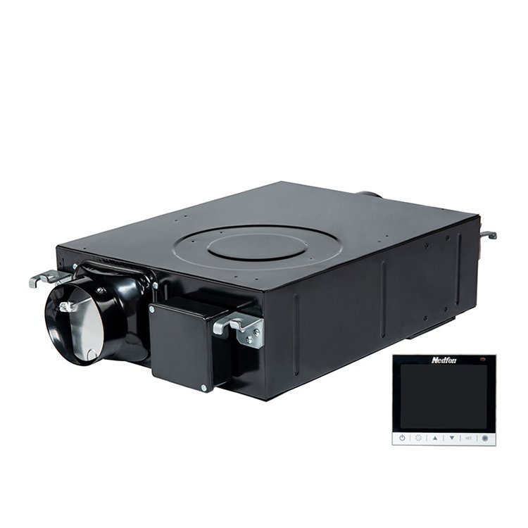 绿岛风超薄除霾新风机 家庭新风系统 住宅/商场超市/学校/酒店新风