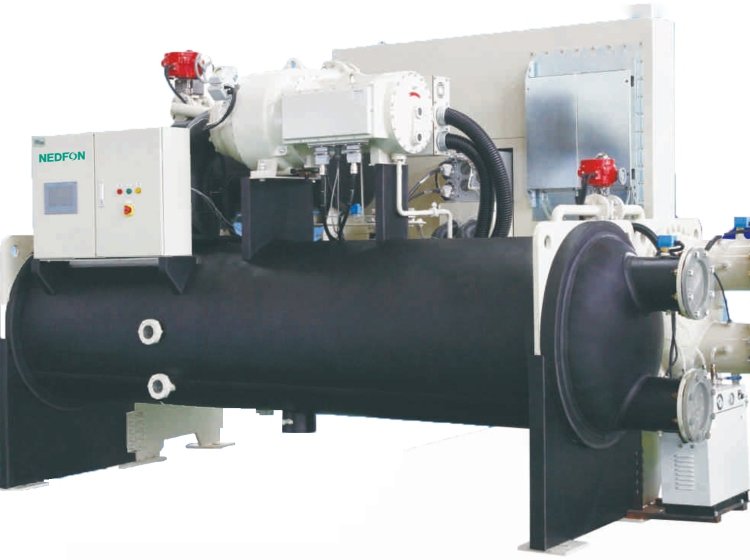 水冷涡旋式冷水机组 低噪音 不含氯 保护环境 两种模式可选 绿岛