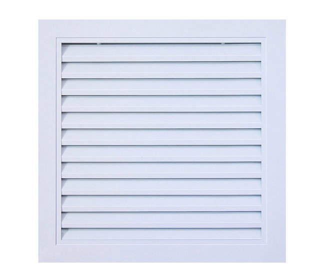 30度线条风口 可调节百叶出风口 新风系统使用 绿岛风