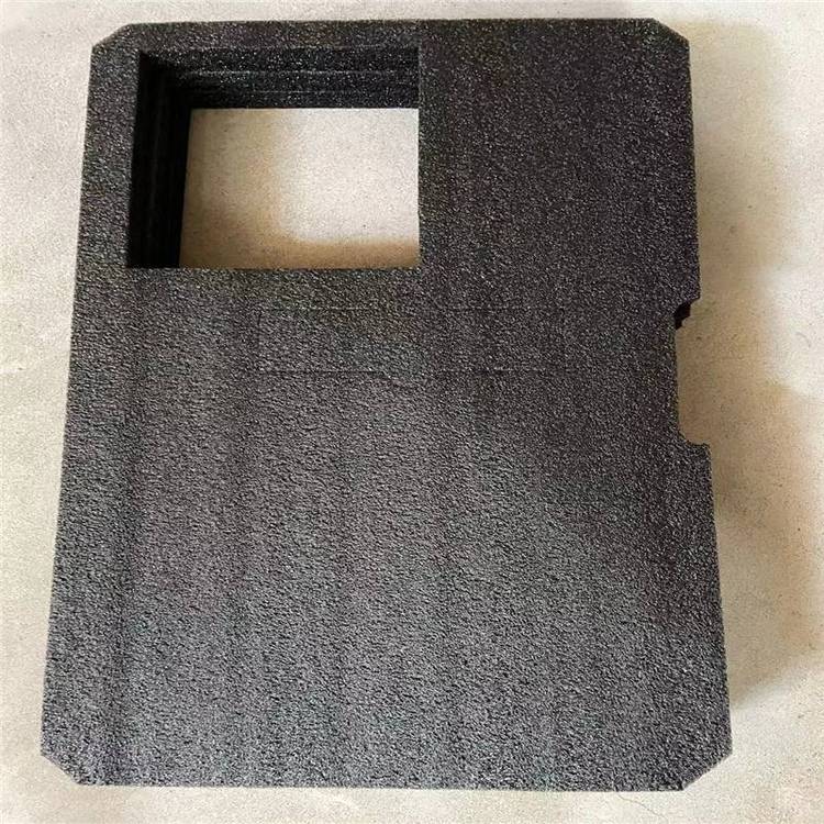 黑色EPE珍珠棉 泡棉成型加工定制 电子元件托盘