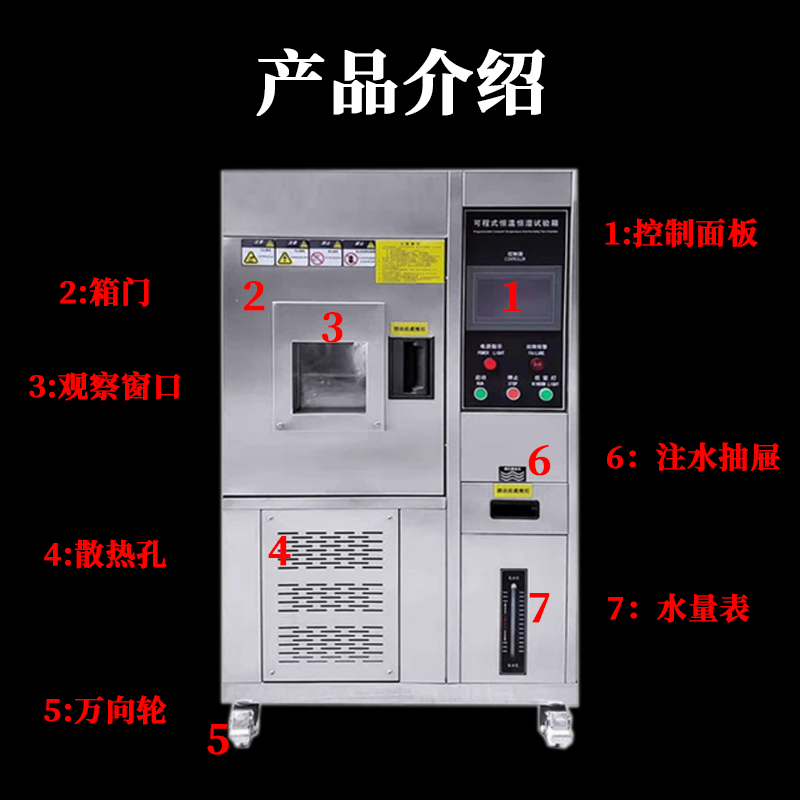 可程式恒温恒湿试验箱高低温交变湿热实验箱模拟环境老化试验箱 厂家直销