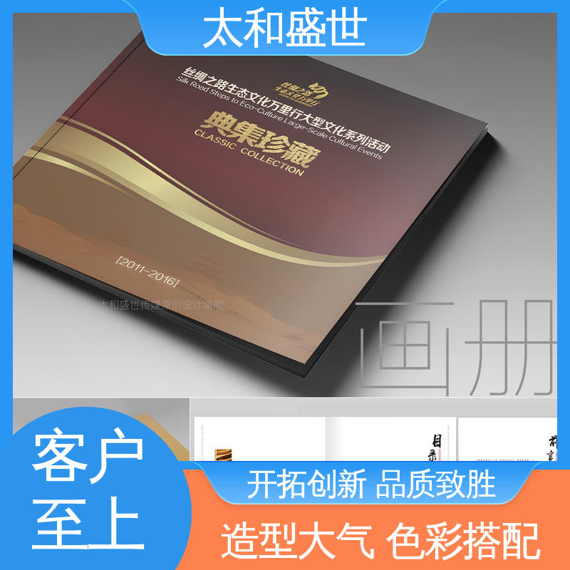提升企业形象 围绕主题 公司简介设计 太和盛世
