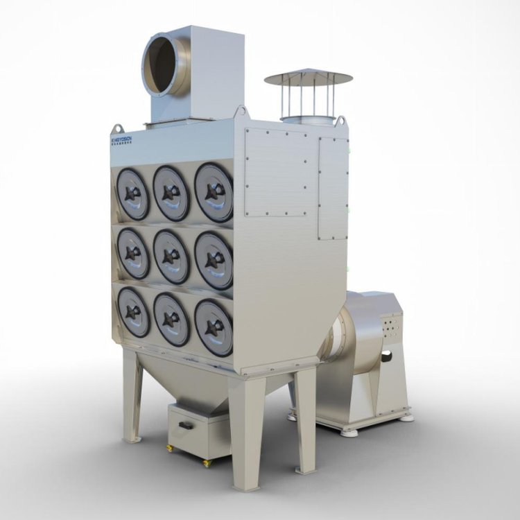 垚鑫科技 脉冲除尘器 节能环保 除尘排风系统 一体式离心风机 吸风力大