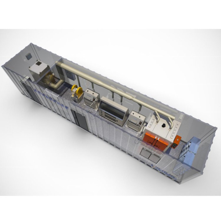 垚鑫科技 移动办公室 矿产制样 分析 集装箱实验室 20尺 40尺 可定制