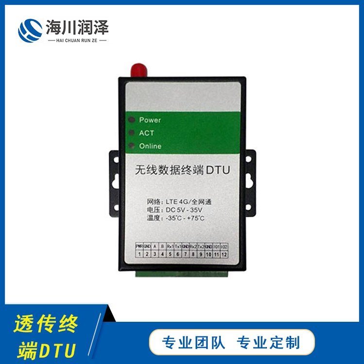 无线数据终端设备HCRZ-DTU200透传终端DTU 传输通讯模块 4G全网通
