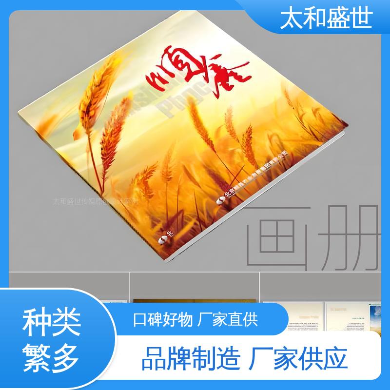 凝聚品牌效应 摄影作品画册设计 适用范围广 太和盛世