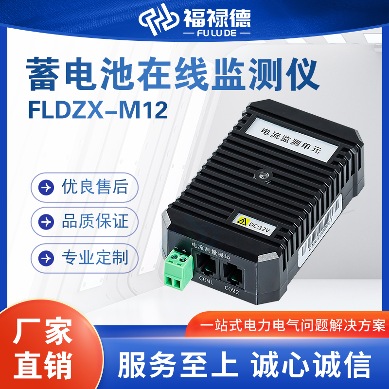 福禄德FLDZX-M12蓄电池在线监测装置智能便携式电力设备厂家直供