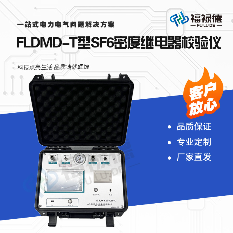 福禄德FLDMD-T型SF6密度继电器校验仪便携式气体密 度检测仪可定制