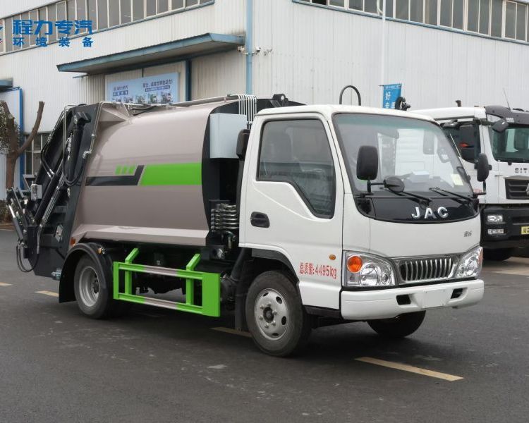 江淮康铃5方压缩垃圾车 国六发动机云内122马力 小区生活垃圾收集