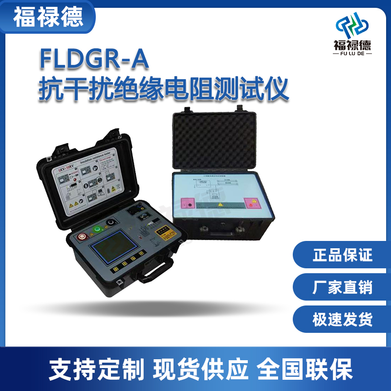 福禄德FLDGR-A抗干扰绝缘电阻测试仪便携式电子高压摇表电力设备
