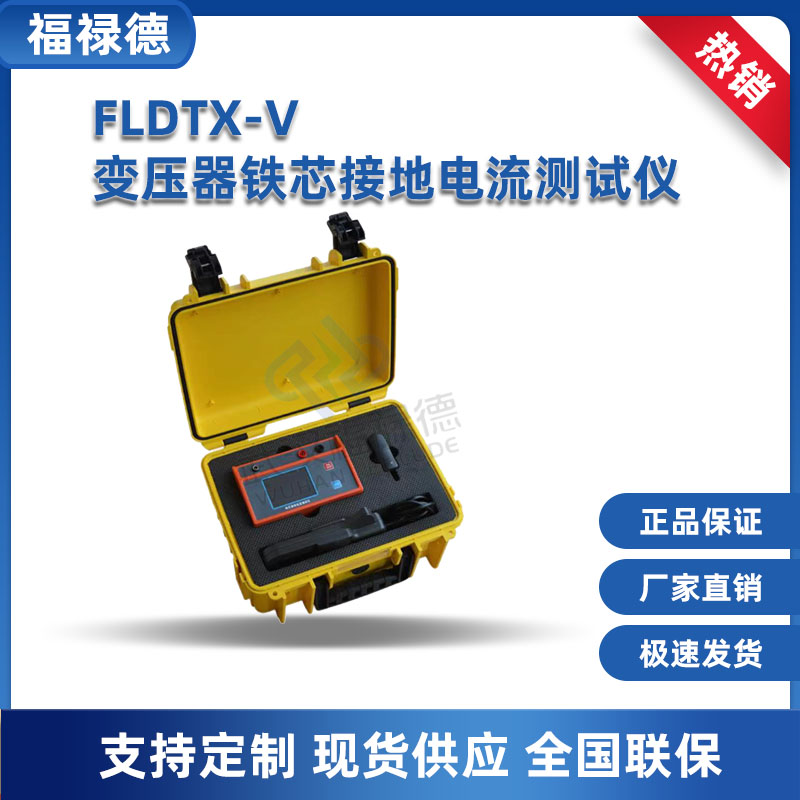 福禄德FLDTX-V 变压器铁芯接地电流测试仪 保证设备 安全运行