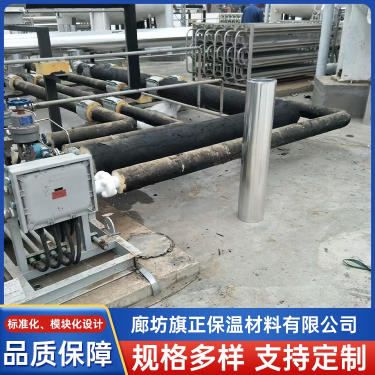 高密度聚氨酯管托 热力管道架空滑动固定支架 抗曲性能突出