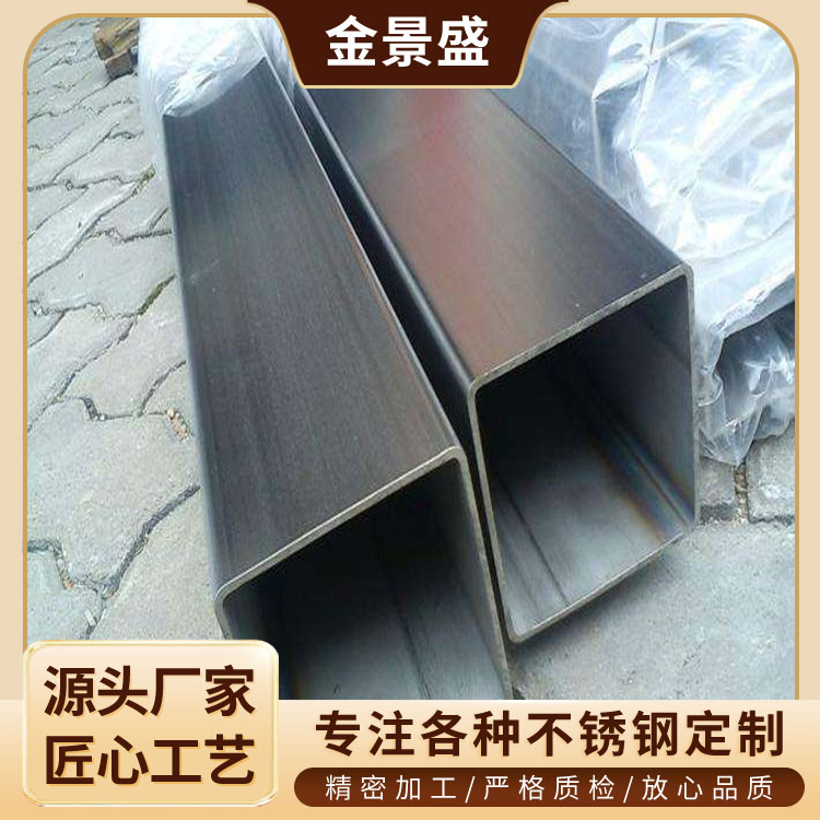 不锈钢方管材 2507不锈钢管 拉丝光面镜面工业焊管 工地到货