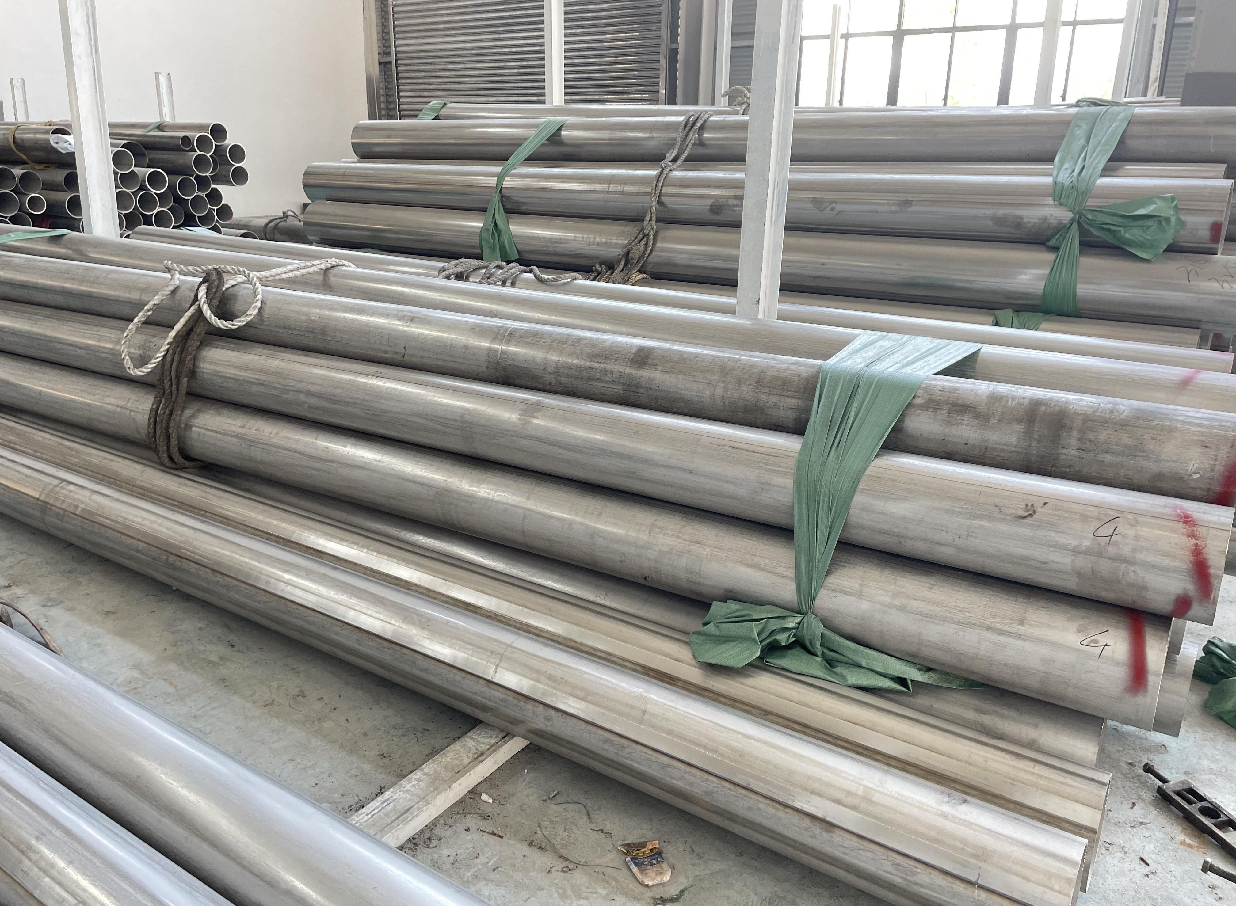 五岳 可定制 长度6米 TP316不锈钢环保处理用 表面喷砂处理