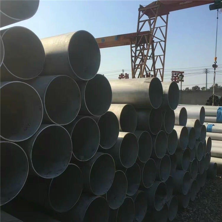 可定制 TP316不锈钢环保处理用 表面喷砂焊接管 水压测试