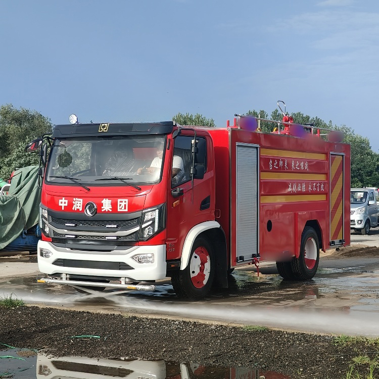 高效能消防车 救援车 加厚轮胎 运行稳定 性能稳定减震效果好