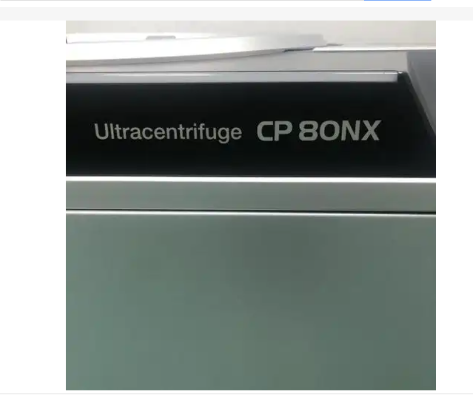 hitachi 日立超离离心机CP70MX智能操作与数据记录自动门锁功能