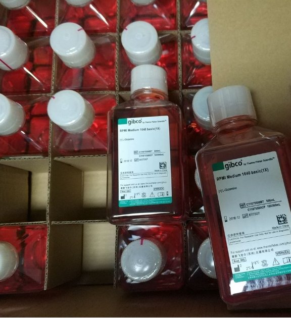 thermo赛默飞 RPMI 1640 培养基，HEPES500 mL 22400089操作流程