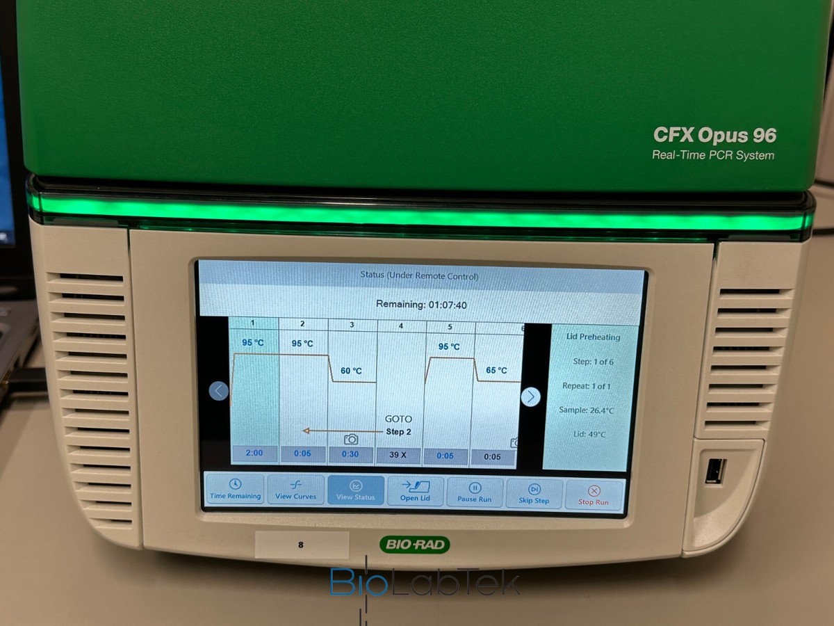 伯乐实时荧光定量PCR仪CFX Opus 384孔4通道含FRET适合高通量实验