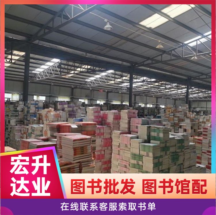宏升达业 中小学图书批发 企事业单位用书 百万品种 全场低折扣起批