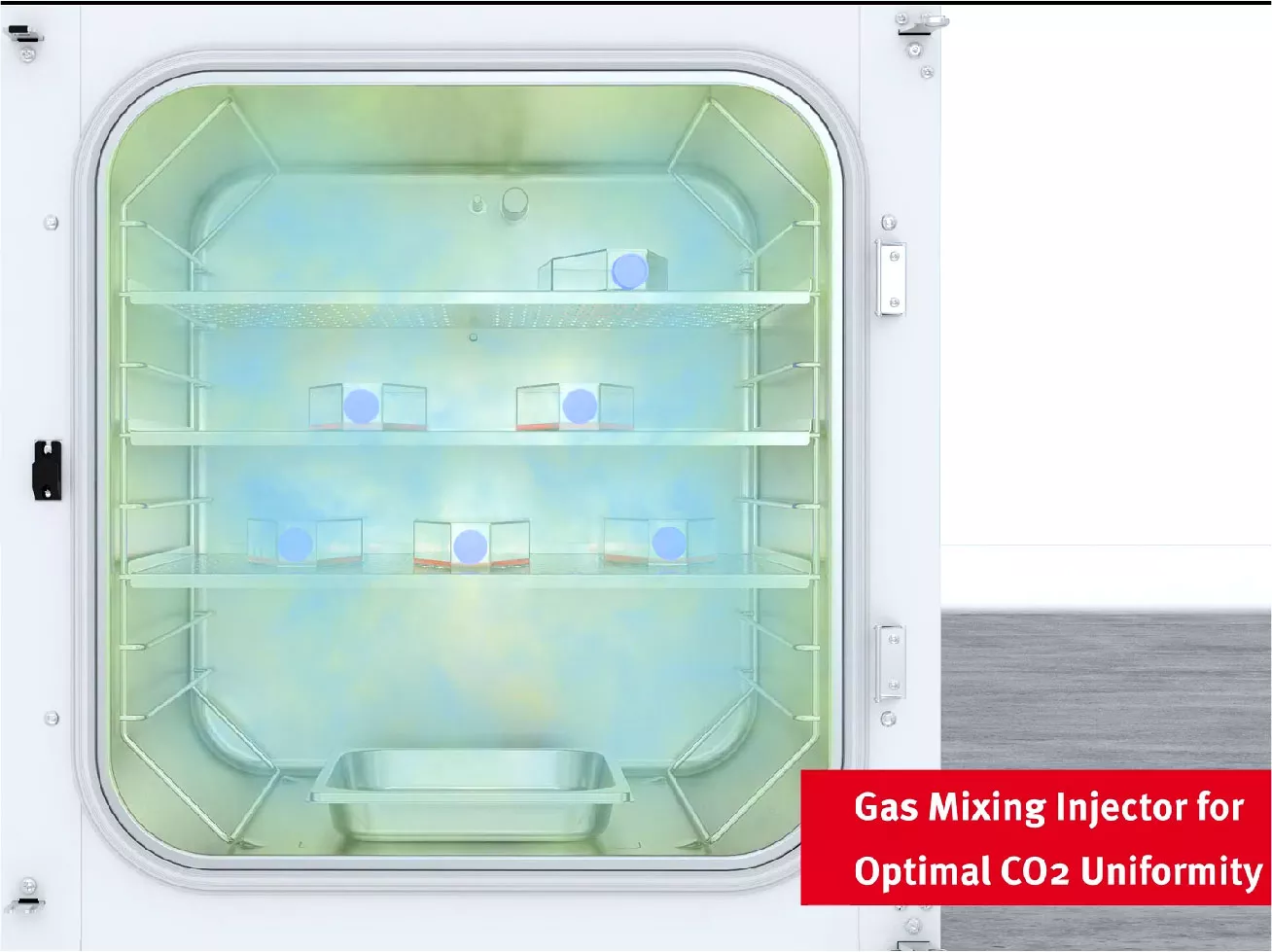 esco益世科二氧化碳培养箱CCL-050B-8微处理器和LCD触摸屏