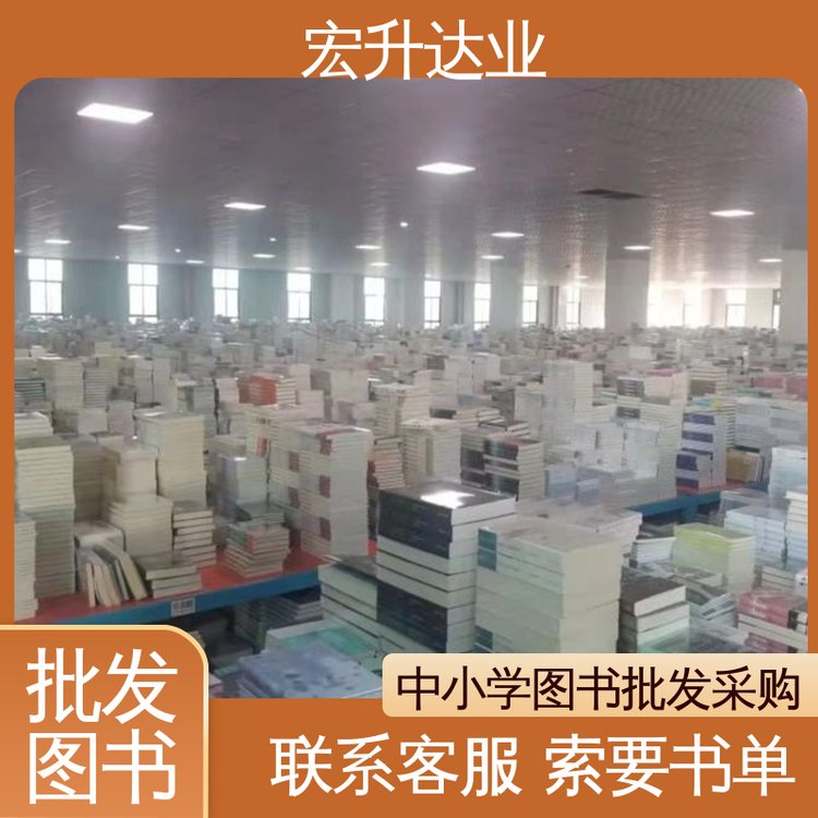 文学书刊 项目投标合作 中小学图书批发 宏升达业